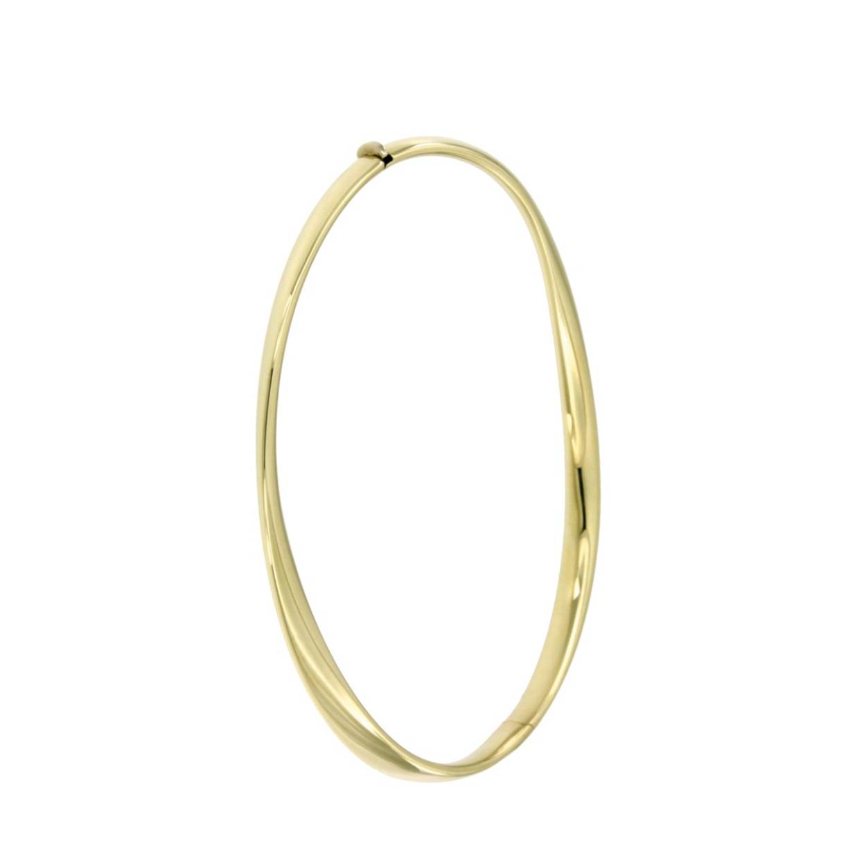 Gouden "slag" bangle 