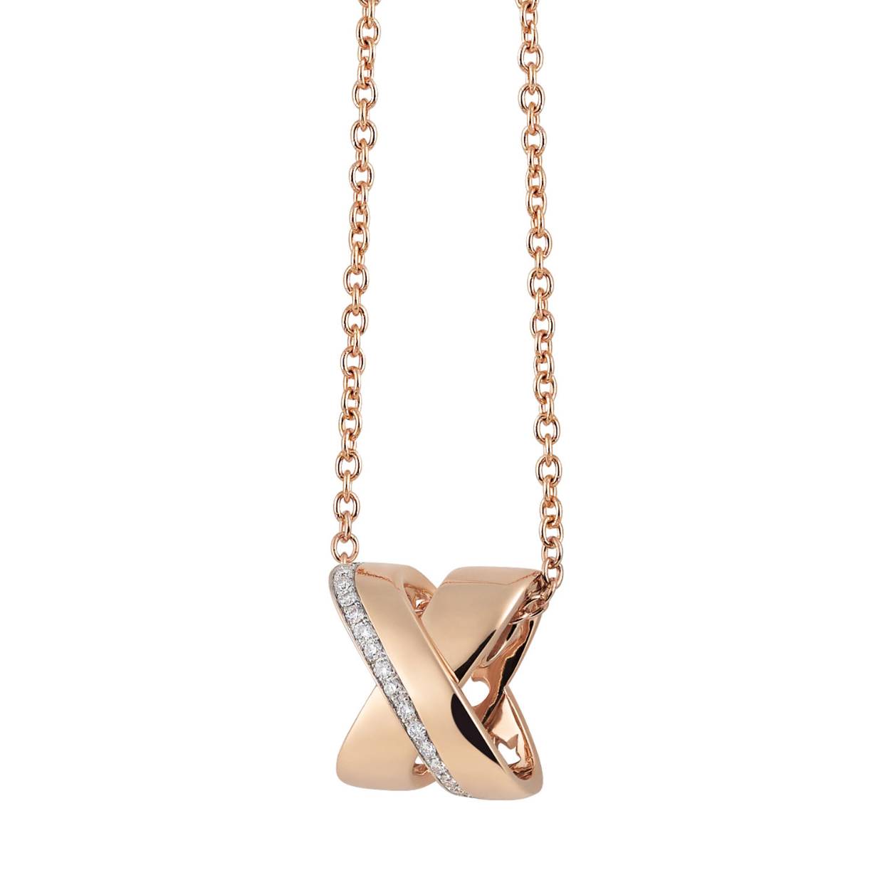 Dit prachtige 18krt geelgouden collier komt uit de Serenata lijn van het Italiaanse merk AL CORO. De hanger is bezet met 18 briljant geslepen diamanten 0,09crt H SI.

Tevens leverbaar bijpassende ring en oorsieraden.

**Het collier op de foto is rosegoud, het collier in onze collectie is geelgoud.
