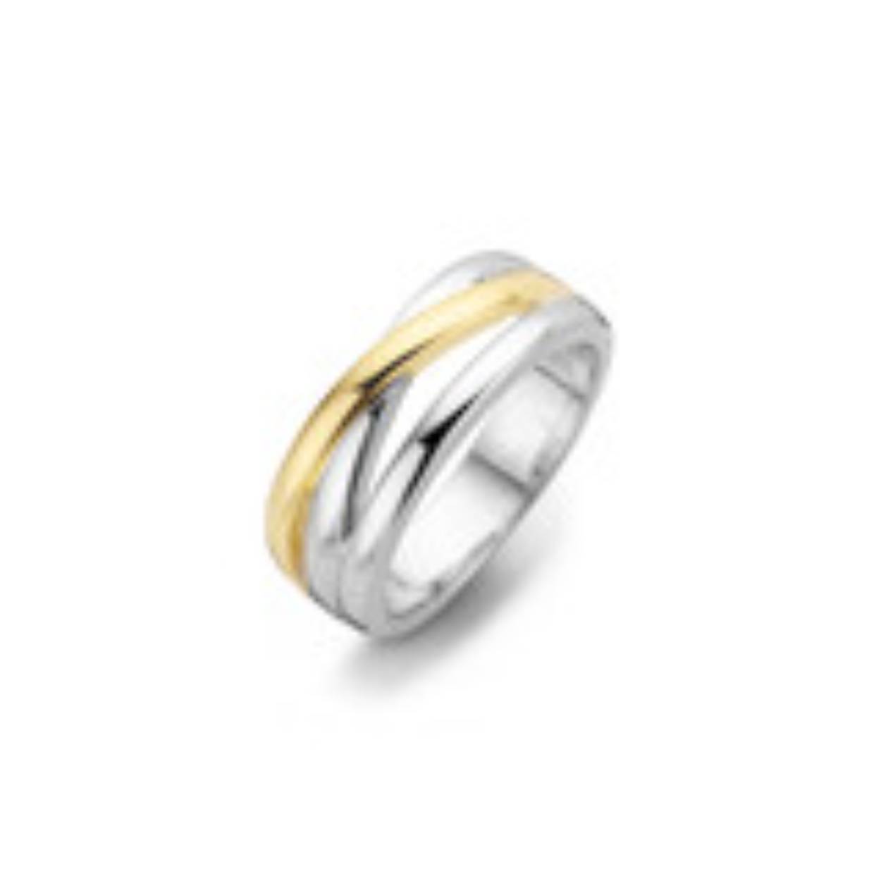 Moments ring gedraaid Verguld | 15106AY/56