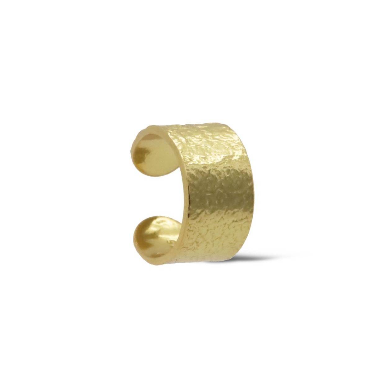 Karma zilver vergulde earcuff Bold