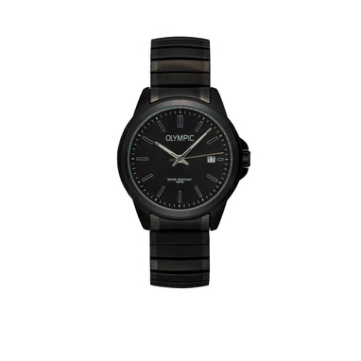 Dit black on black herenhorloge (OL72HZZ001) uit de Phoenix serie is comfortabel en makkelijk draagbaar door de stalen rekband. Daarnaast heeft het horloge een quartz uurwerk, een zwarte wijzerplaat en is afgewerkt met mineraalglas. Tot slot past dit model bij elke outfit en iedere gelegenheid, of je nu sportief of chique gekleed gaat!

Specificaties
– OL72HZZ001
– Mineraalglas
– Ronde stalen horlogekast
– Diameter 38 mm
– Zwarte wijzerplaat
– Stalen horlogeband
– 10 ATM

Olympic OL72HZZ001 Phoenix Heren Horloge

- Behuizing gemaakt van roestvrijstaal, in de kleur zwart
- Horlogeband gemaakt van roestvrijstaal, in de kleur zwart
- Quartz uurwerk, werkt op batterijen
- Datum weergave
- Voorzien van mineraalglas, krasbestendig
- 10 ATM waterdicht, geschikt om mee te zwemmen.
- Breedte van de behuizing is 38 mm
- Dikte van de behuizing is 10 mm