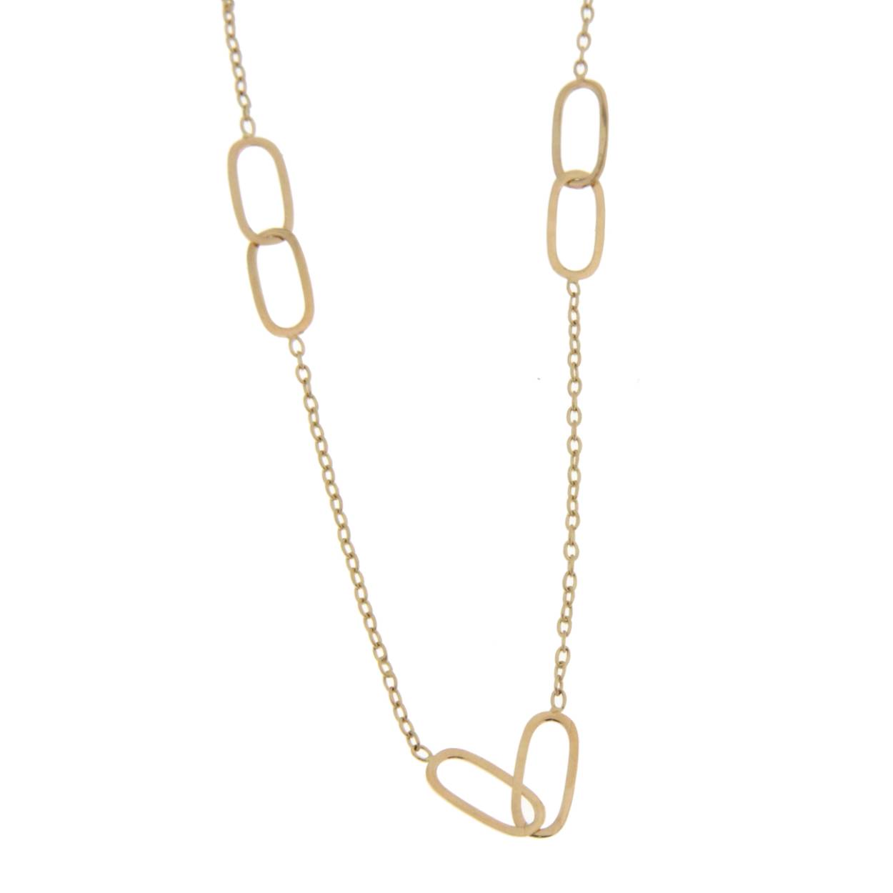 Naiomy Gold collier goud 18k 42cm