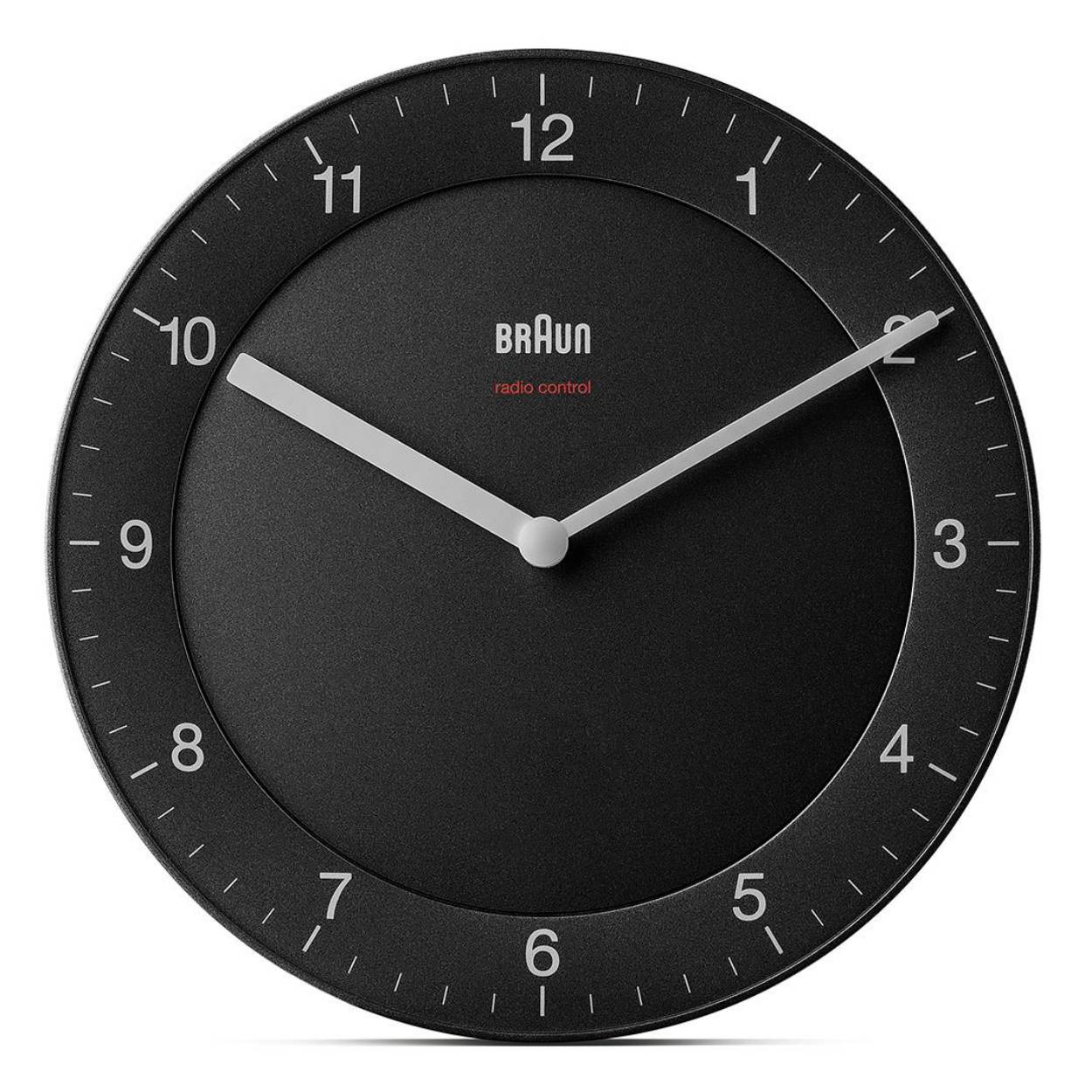The BC06 classic wall clock features a 20cm diameter dial and is the ultimate embodiment of Braun’s ‘less but better’ philosophy. Even the lens has been removed to ensure legibility from any angle without the risk of unwanted reflections. The clock has been updated to include an improved movement which is quiet and precise. The Braun classic analogue wall clock is the perfect addition to any space.
