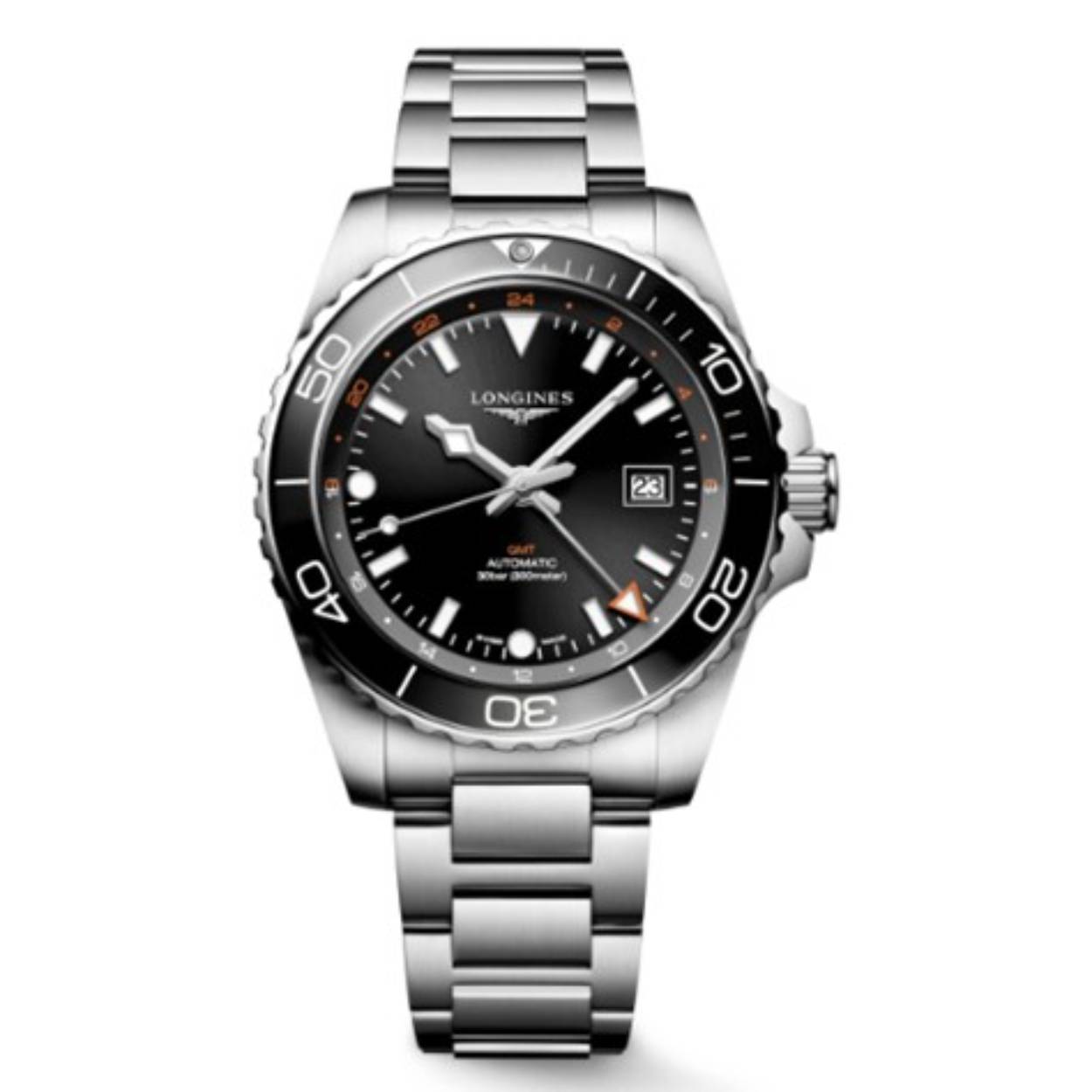Dit horloge heeft een GMT-functie, een datumaanduiding en is waterbestendig tot 300 meter. Het design is stijlvol en sportief met een robuuste roestvrijstalen band en kast. Het horloge past perfect bij zowel formele als informele gelegenheden. Draag het om uw pols als statement accessoire en laat uw stijl zien. Maak uw outfit compleet met de Longines Hydroconquest GMT L38904566.