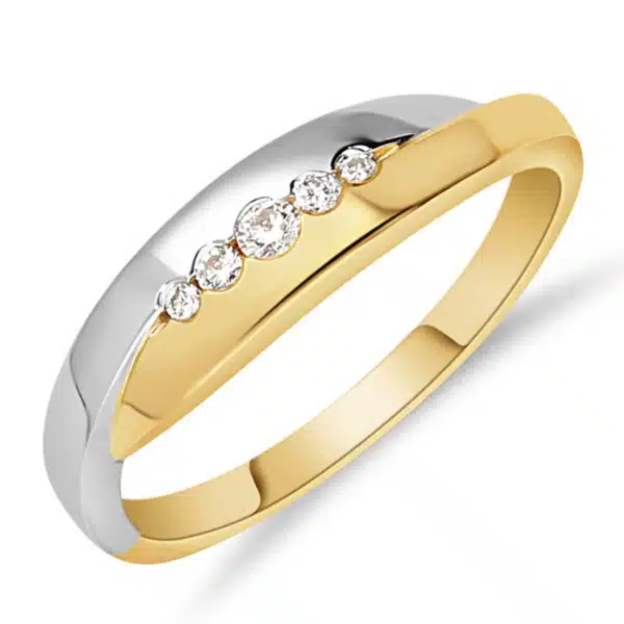 14 Krt G/W Ring 5-0.09 Crt G SI