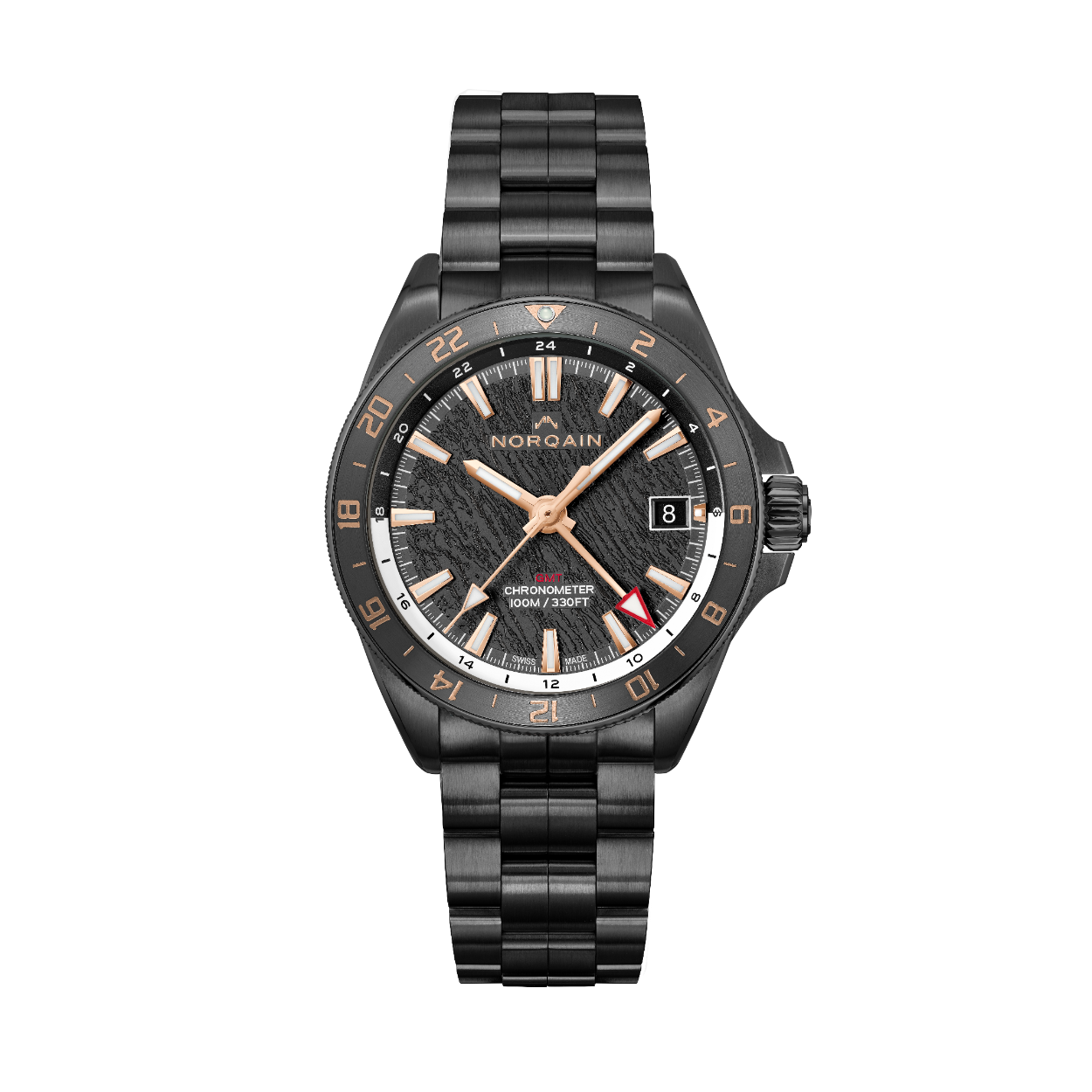 Elk Norqain horloge voorzien van Manufacture Calibres geniet van een internationale fabrieksgarantie van vier jaar. Leden van de Norqainer club hebben de mogelijkheid om deze garantie uit te breiden tot vijf jaar.