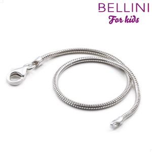 925 zilveren slangen collier voor Bellini bedels 38 cm