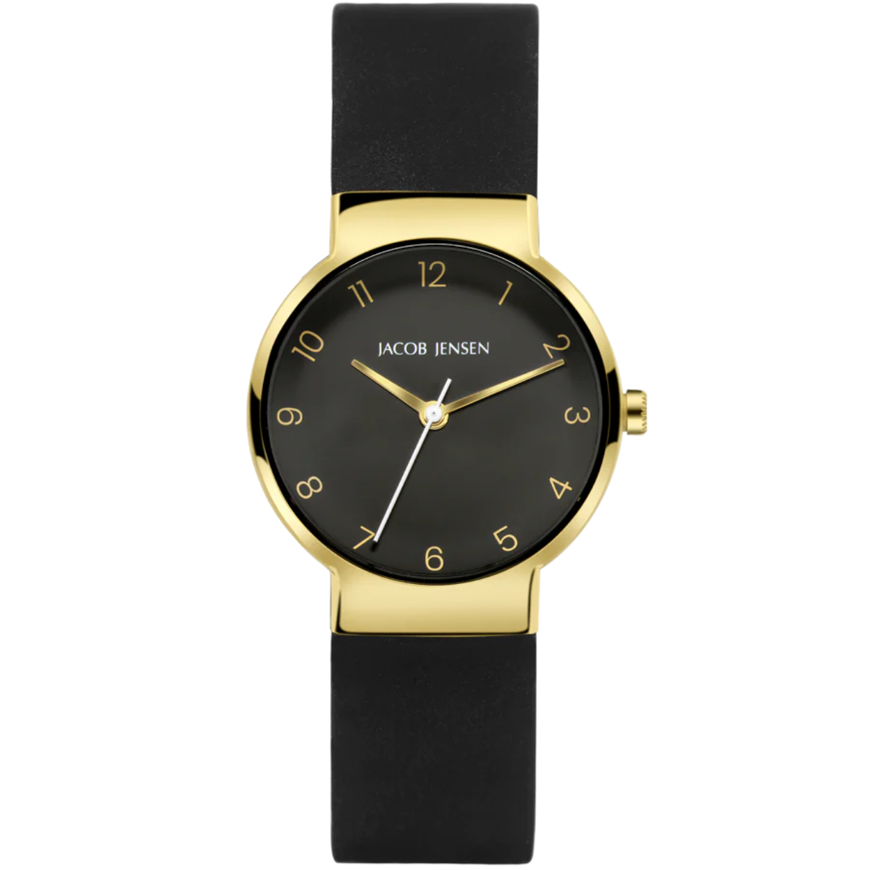 Dit is een horloge van het merk Jacob Jensen gemaakt voor dames.
De specificaties zijn als volgt:
Kastmaat: 29
Kastdikte: 7
Bandlengte: 20
Bandbreedte: 16
Waterdichtheid: 5 ATM / 50 Meter / 165 Feet