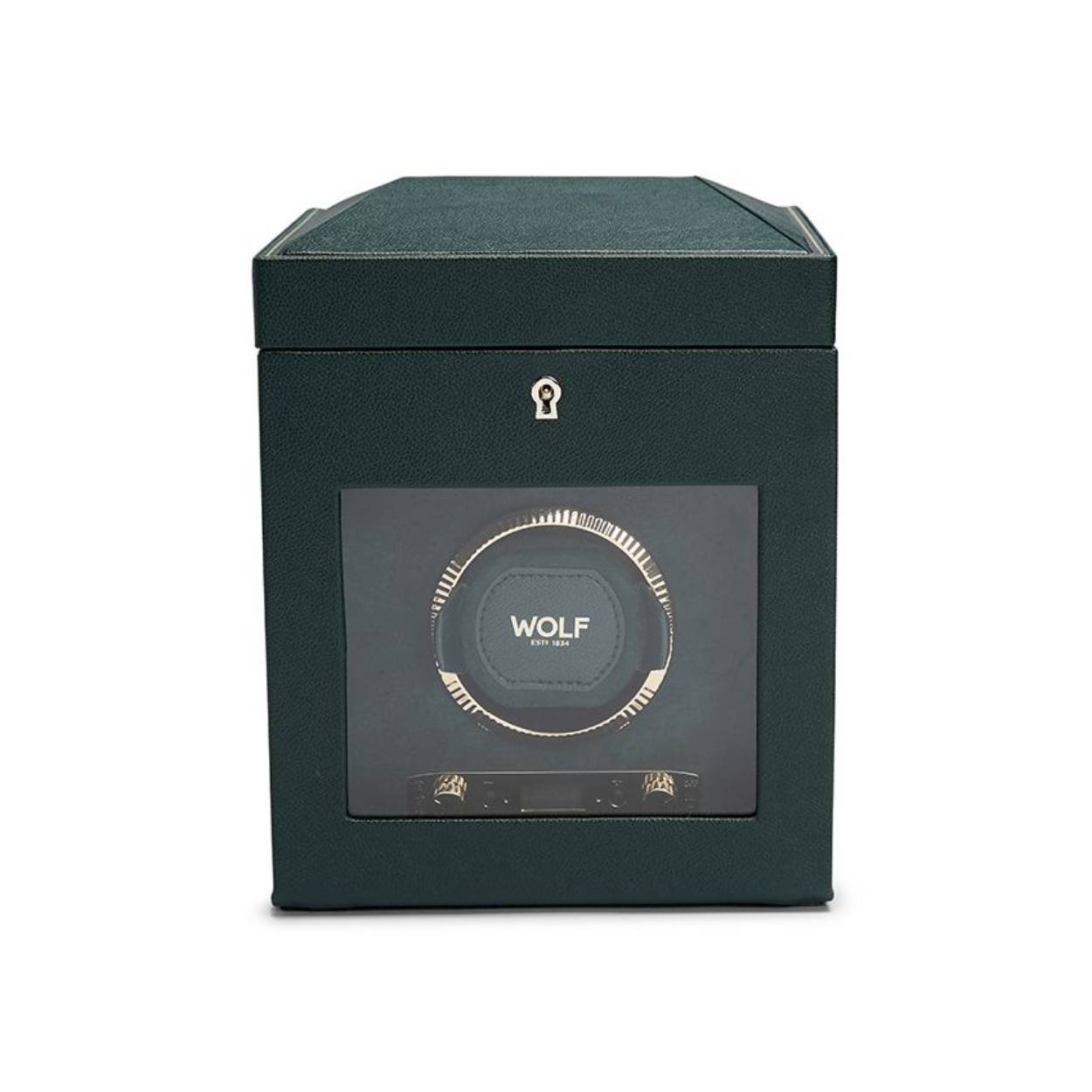 Britisch Racing Single Wach Winder Storage Green