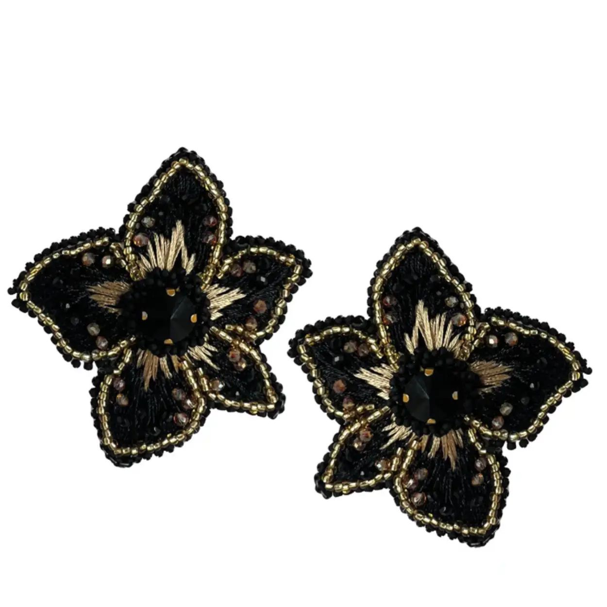 Bij Paulie Pocket houden ze van statement pieces! De Paradise Earrings zijn toch wel de key piece oorbellen van de nieuwste Flowers and Butterflies Collection. Deze prachtige oorbellen bevatten veel handwerk en worden met veel passie en liefde gemaakt in het atelier in Colombia. 

Lengte oorbel: 7 cm
Breedte oorbel: 6 cm
Gewicht: 8 gram per oorbel