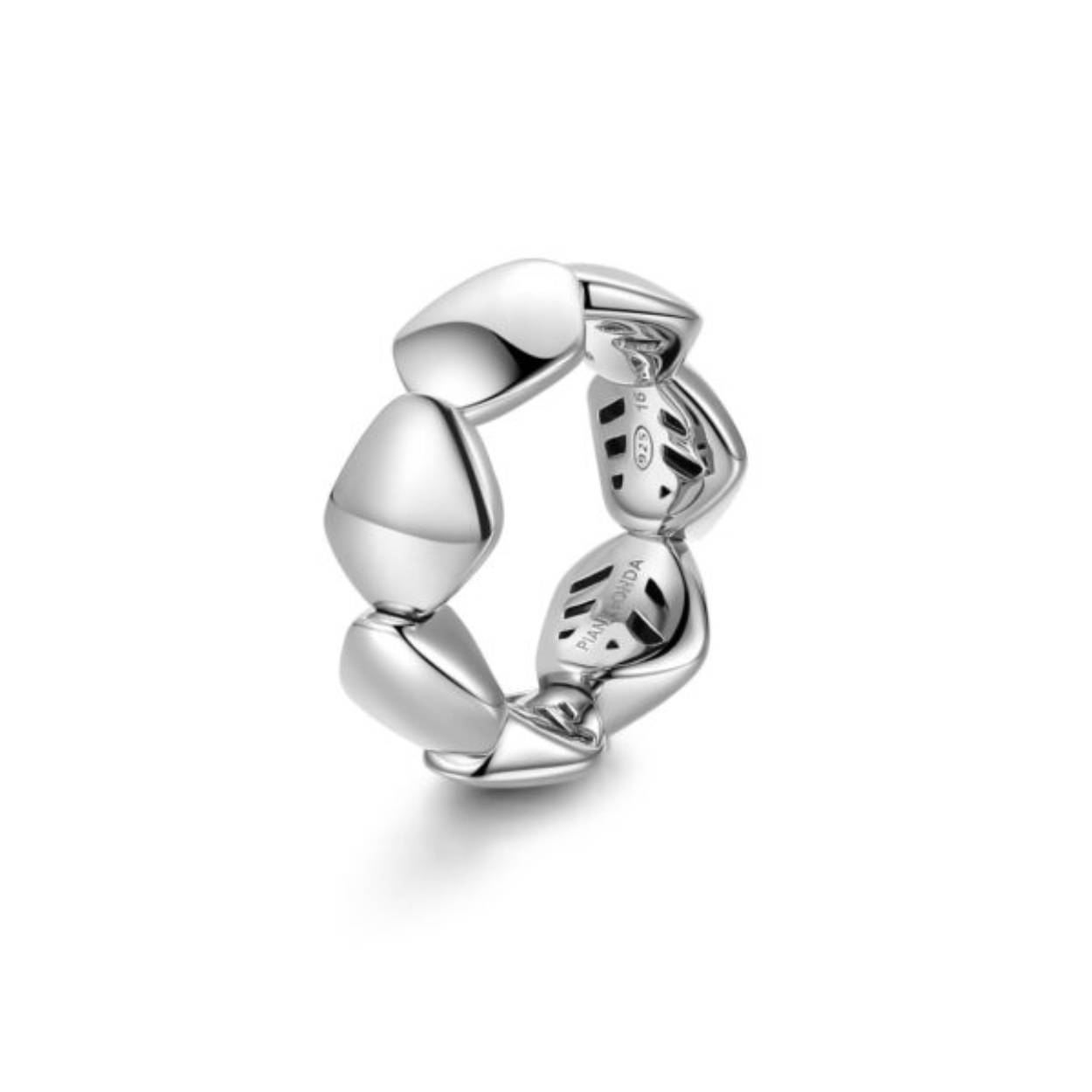 Pianegonda Incipit zilveren ring in maat 56