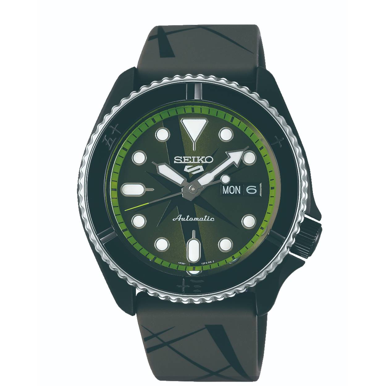 Seiko 5 - Limited Edtion. One Piece. Zoro 2453/5000. Cal. 4R36. 100m WR