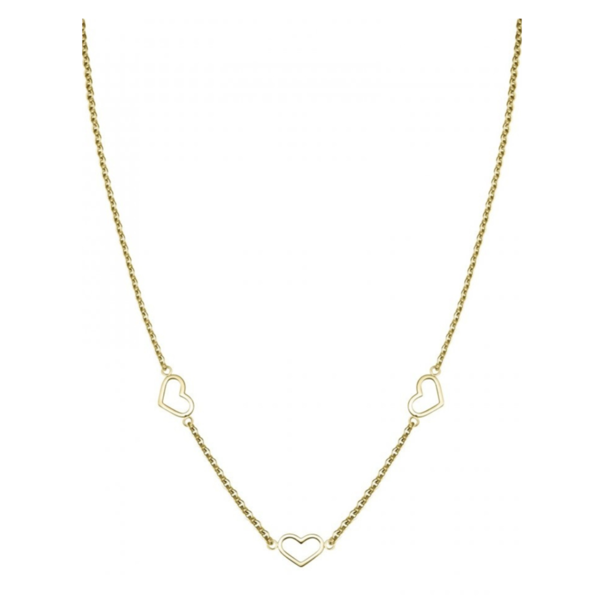 Rosefield JNTHG-J535 Triple Heart Necklace Gold