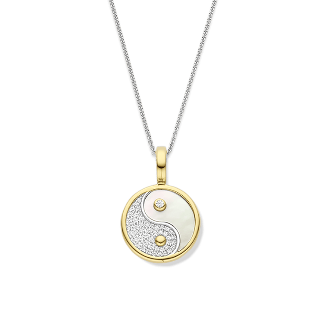 Materiaal: Zilver verguld
Steensoort: Zirkonia
Categorie: Parel kettingen
Kleur: Parelmoer