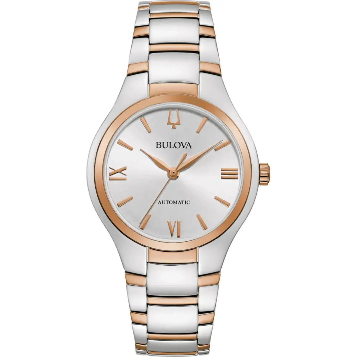 Dit Bulova horloge heeft een kast gemaakt van Roestvrijstaal met een diameter van 34 mm en is voorzien van een metalen band. In de kast bevindt zich een Miyota kwaliteitsuurwerk en is afgewerkt met Mineraalglas.