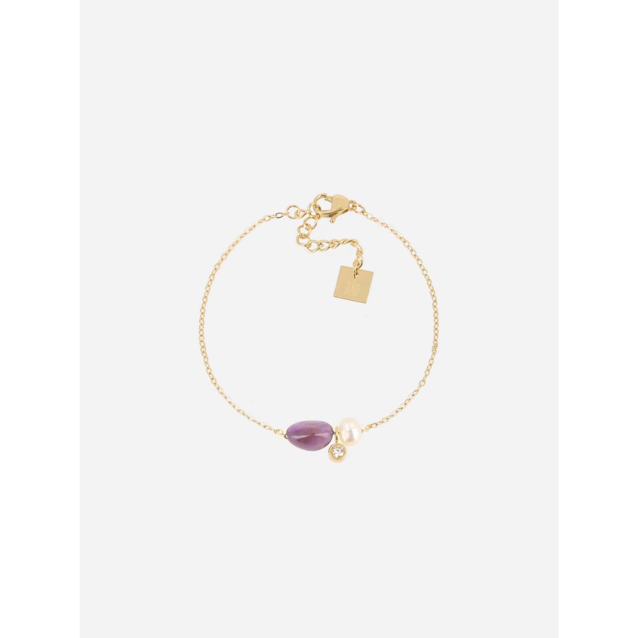 Zag Bijoux armbandje met leuke pareltjes. De armbandjes zijn perfect te combineren met elkaar, en ze zijn ook leuk bij de bijpassende kettinkjes.