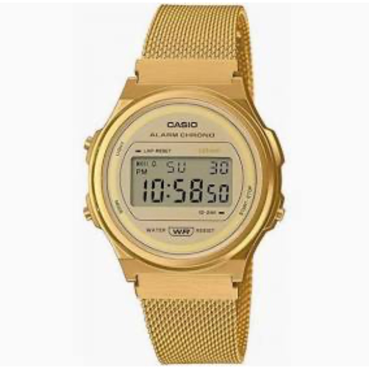 Casio verguld digitaal