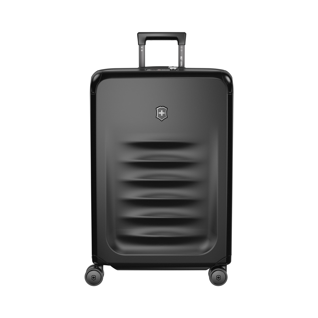 Deze koffers is een must have voor iemand die frequent reist of gewoon van design en top kwaliteit houd.
* wielen brengen de koffer geluidsarm en soepel naar uw bestemming.
De koffer is te personaliseren. 
Gemaakt van gerecycled polycarbonaat genaamd SORPLAS welke is ontwikkeld door Sony Semiconductor Solutions Corporation
Grote vakken en spadbanden houden u spullen op de plek.

Afmetingen:
Hoogte 69cm x breed 46cm x diep 30 cm

Inhoud 81 Ltr - tot 113 liter inhoud