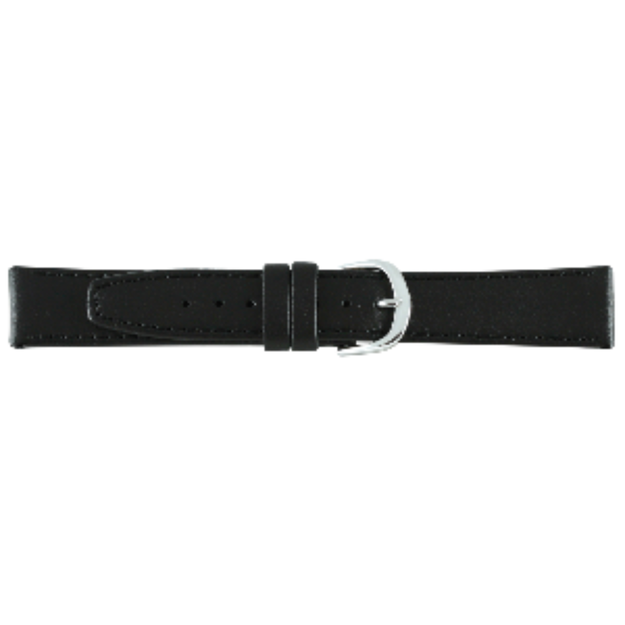 Horlogeband zwart 20mm