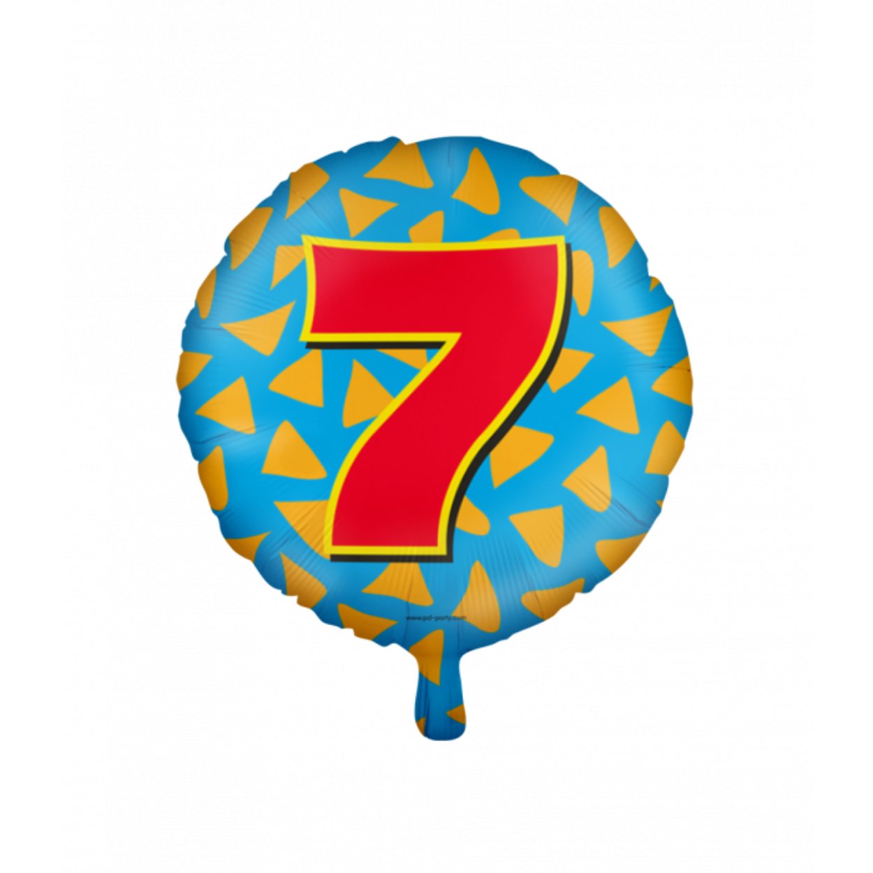 De Happy foil balloons 7 zijn een leuke toevoeging voor als er iemand 7 wordt en door de gebruikte kleuren valt de folie ballon extra op. De folie ballon kan worden gevuld met helium of met lucht, hiervoor wordt standaard een rietje meegeleverd. De ballonnen hebben een diameter van ongeveer 45 centimeter.

Deze ballonnen kunnen wij ter plekke vullen met helium, hiervoor brengen wij 5 euro in rekening.