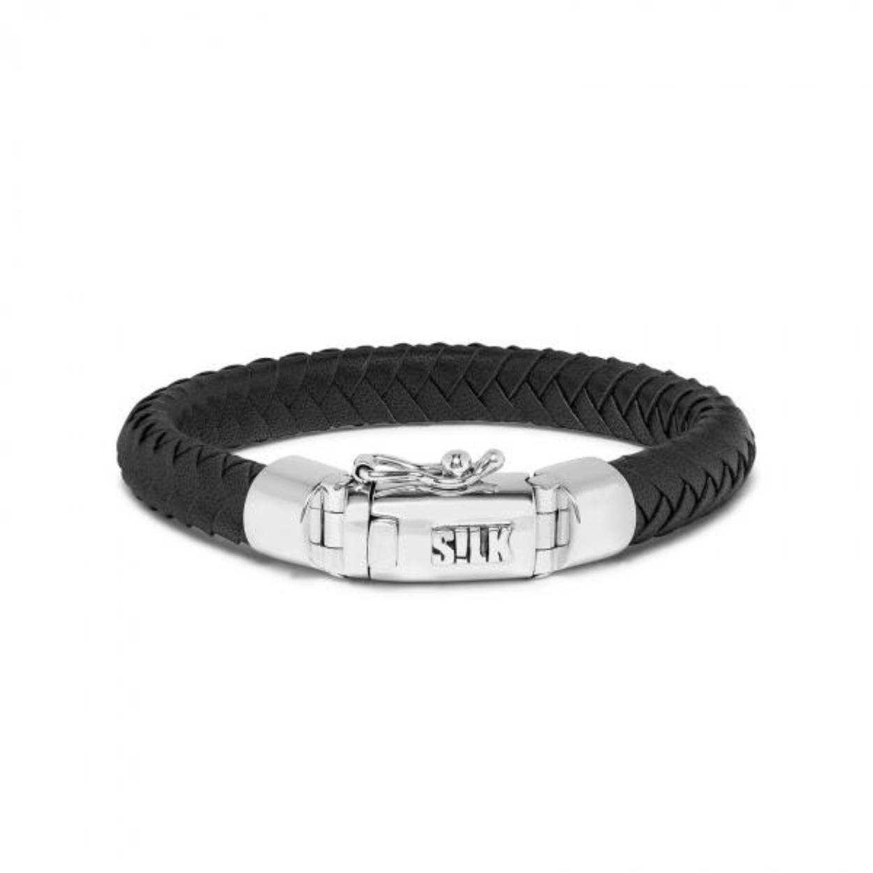 Leren armband van het merk Silk