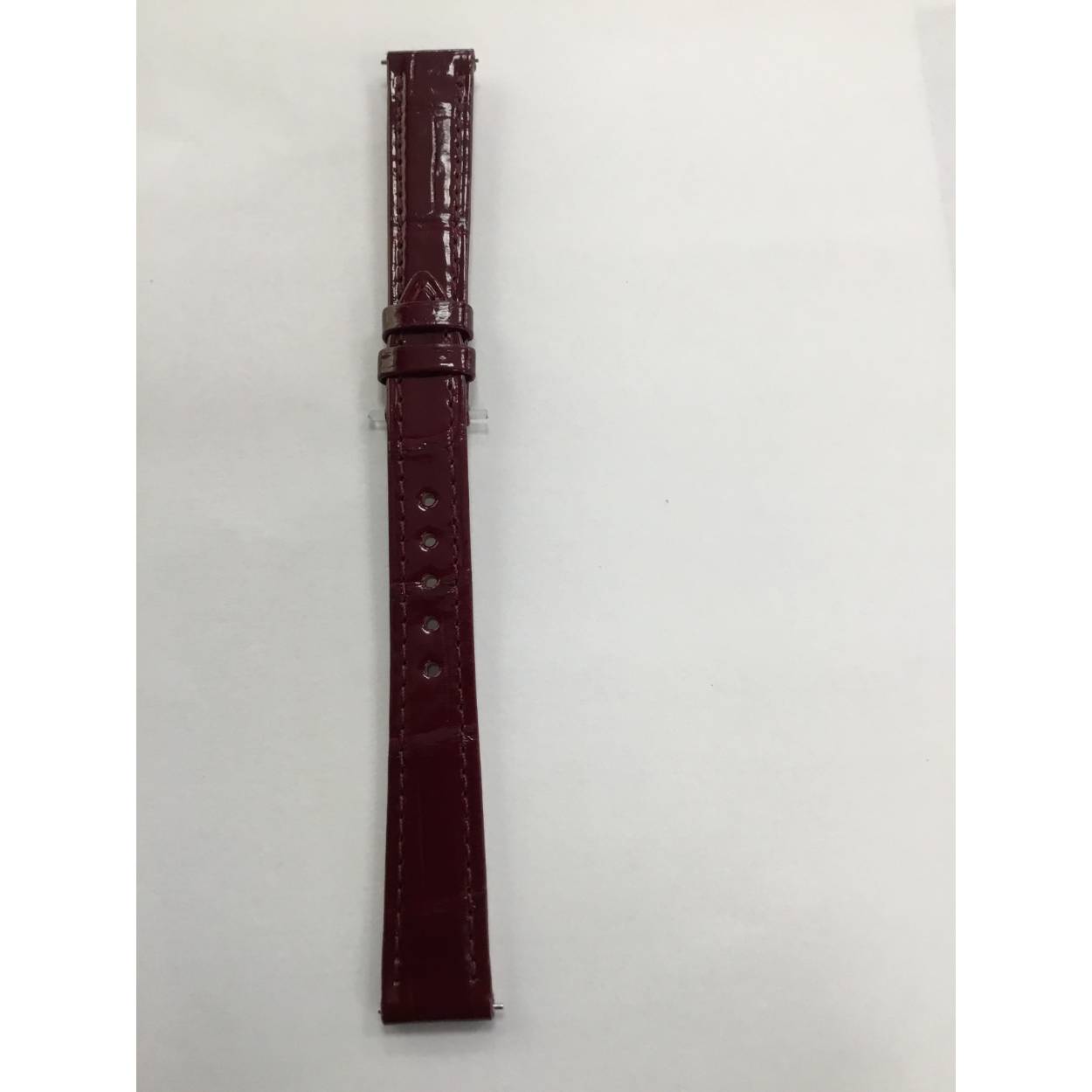Jaeger LeCoultre horlogeband ref. QC134S2Z alligator bordeaux rood