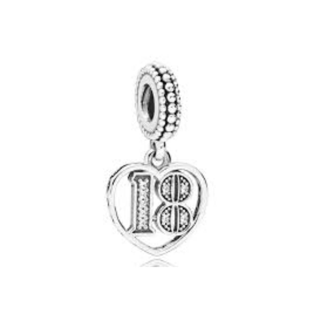 pandora charm 18 zirkonia