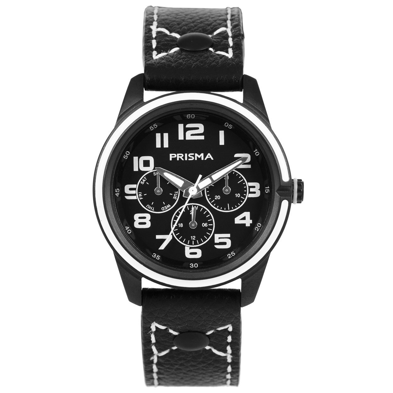 Coolwatch 251 jongens horloge edelstaal 

Algemeen
Geslacht: jongens
Model: CW.251

Voordelen
- band echt leer zwart
- wijzerplaat zwart met witte cijfers (arabisch)
- duidelijke tijdsweergave
- spat waterdicht: handenwassen, regen
- quartz
- maat kast 32mm (breedte) 9mm (dikte)