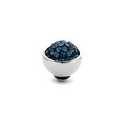Met deze Preciosa Pave zetting maakt de look van de Anemone steen een comeback. De halve bolletjes worden gemaakt met een gekleurde klei waarin de kleine Preciosa steentjes worden vastgeklemd. Het Twisted Shiny steentje is verkrijgbaar in 6 en 8 mm en shop je in 7 verschillende mooie kleuren.