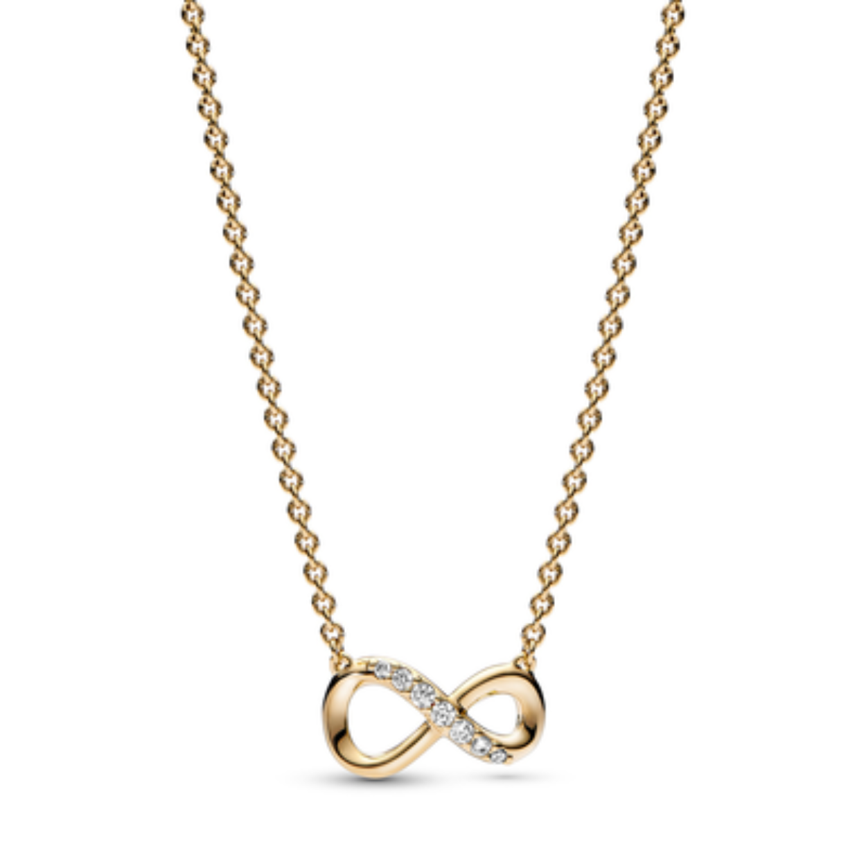 collier goudkleur infinity