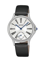 Seiko dameshorloge leren band SRKZ57P2