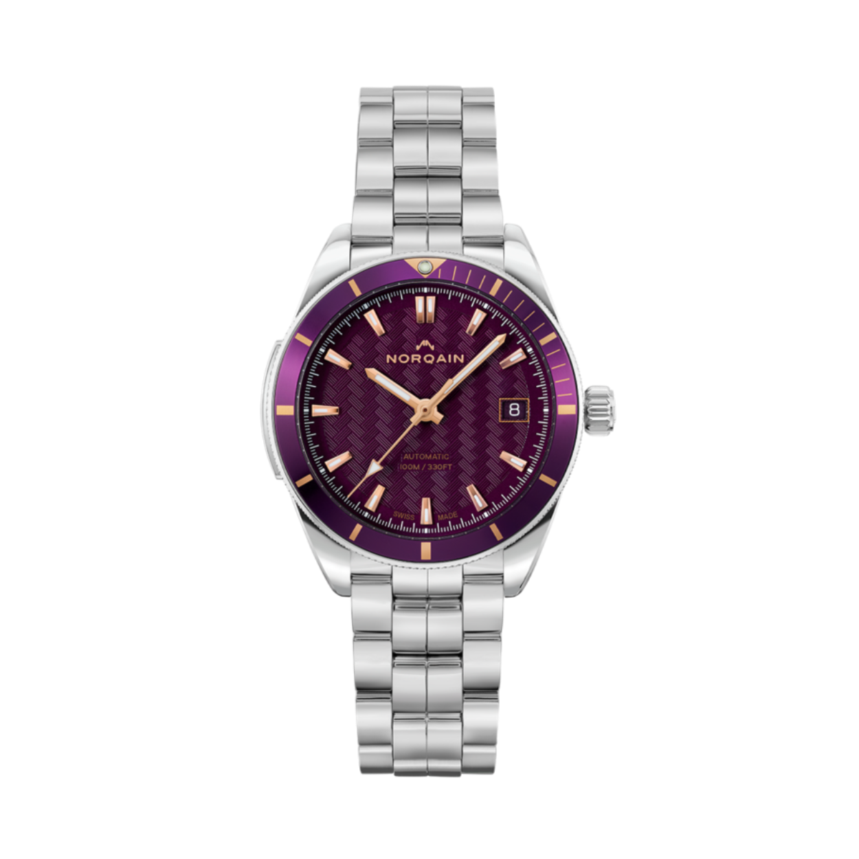 Elk Norqain horloge uitgerust met ETA of Sellita uurwerken wordt geleverd met een internationale fabrieksgarantie van twee jaar. Door lid te worden van de Norqainer club, kan deze garantie worden verlengd tot drie jaar.