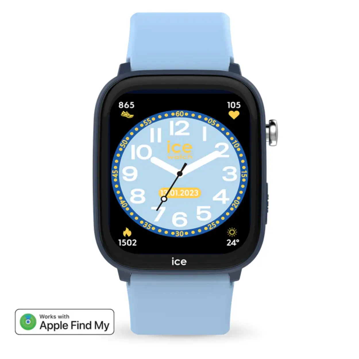 Ice smart junior 3.0 -Find My-Blue-Light blue