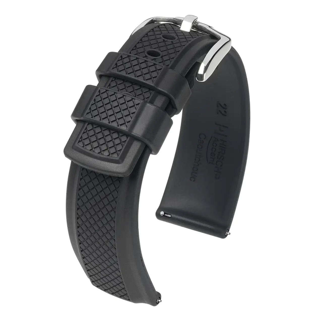 HIRSCH ACCENT BLACK UNI 24/22MM