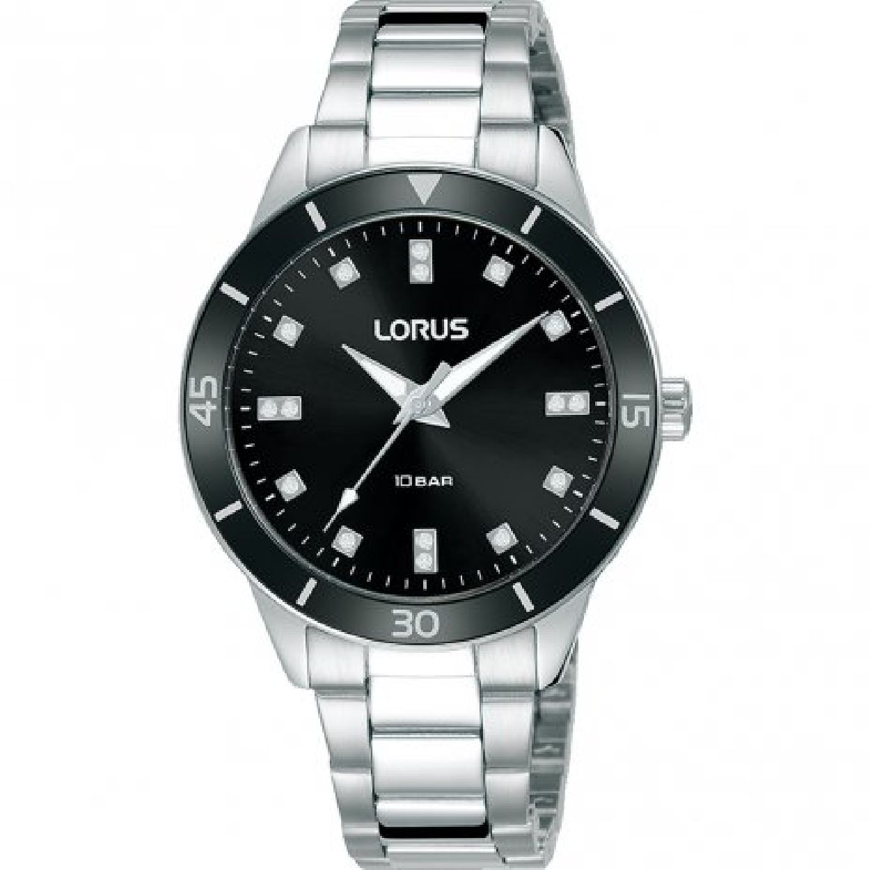 Dit dameshorloge is van het merk Lorus. Het is een analoog horloge gemaakt van staal. De diameter van de kast is 34 mm en de kast is 8.5 mm dik.
De verdere specificaties van het horloge zijn als volgt:
Glassoort: hardlex mineraal glas
Bandbreedte: 13.5
Kastmateriaal: staal
Waterdichtheid: 10 ATM
Techniek: quartz