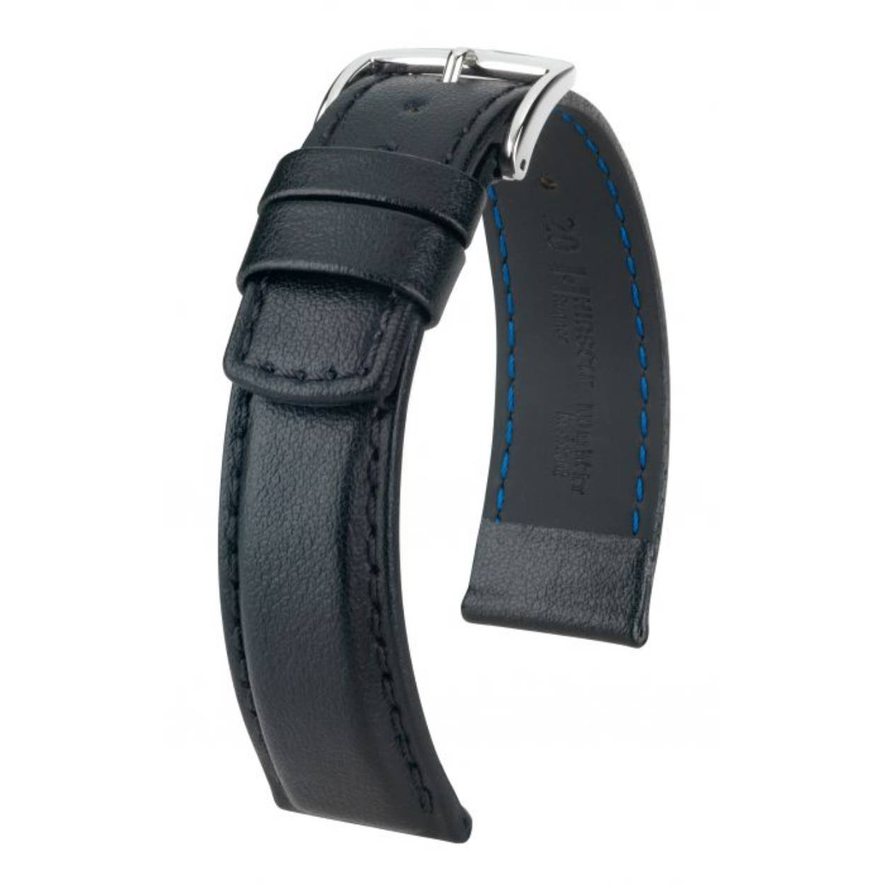 UNNER - de ideale leren armband voor sportieve of elegante gelegenheden

Slim, sportief, robuust
Waterdichte leren armband RUNNER voor dames en heren
 Duurzaam kalfsleer
Perfect op het land en in het water
Onze sportarmband RUNNER uit de HIRSCH Sports-lijn overtuigt altijd. De reden hiervoor is het duurzame kalfsleder waarvan deze leren armband gemaakt is. Daardoor is dit model extreem robuust en gemaakt voor elke uitdaging. Het oppervlak is met een fijn nerfpatroon gestructureerd. Om ook in een natte omgeving het beste van zichzelf te kunnen geven, is dit model tot 100 m waterbestendig. Ondanks zijn sportieve karakter past deze lederen armband ook bij elke elegante outfit!

Dankzij het HIRSCH Rubberachtige voeringleder en de hoogwaardige edelstalen gesp in HIRSCH Classic Design, garandeert dit model een stevige pasvorm in elke sportieve en alledaagse situatie. De polstering heeft een uitgesproken rechthoekig design en is in middelmatige mate gewatteerd, wat ook aanzienlijk bijdraagt aan het draagcomfort. De ton-sur-ton doorgestikte naad en de ronde functionele gaten maken het sportieve design van dit model helemaal af. De RUNNER uit onze HIRSCH Sports serie is verkrijgbaar in twee verschillende kleuren.