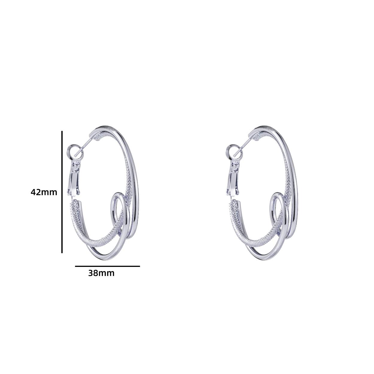 Knot Hoops - RH
E4077-1