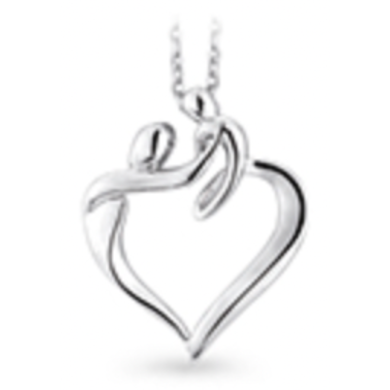 M'amour zilveren hanger