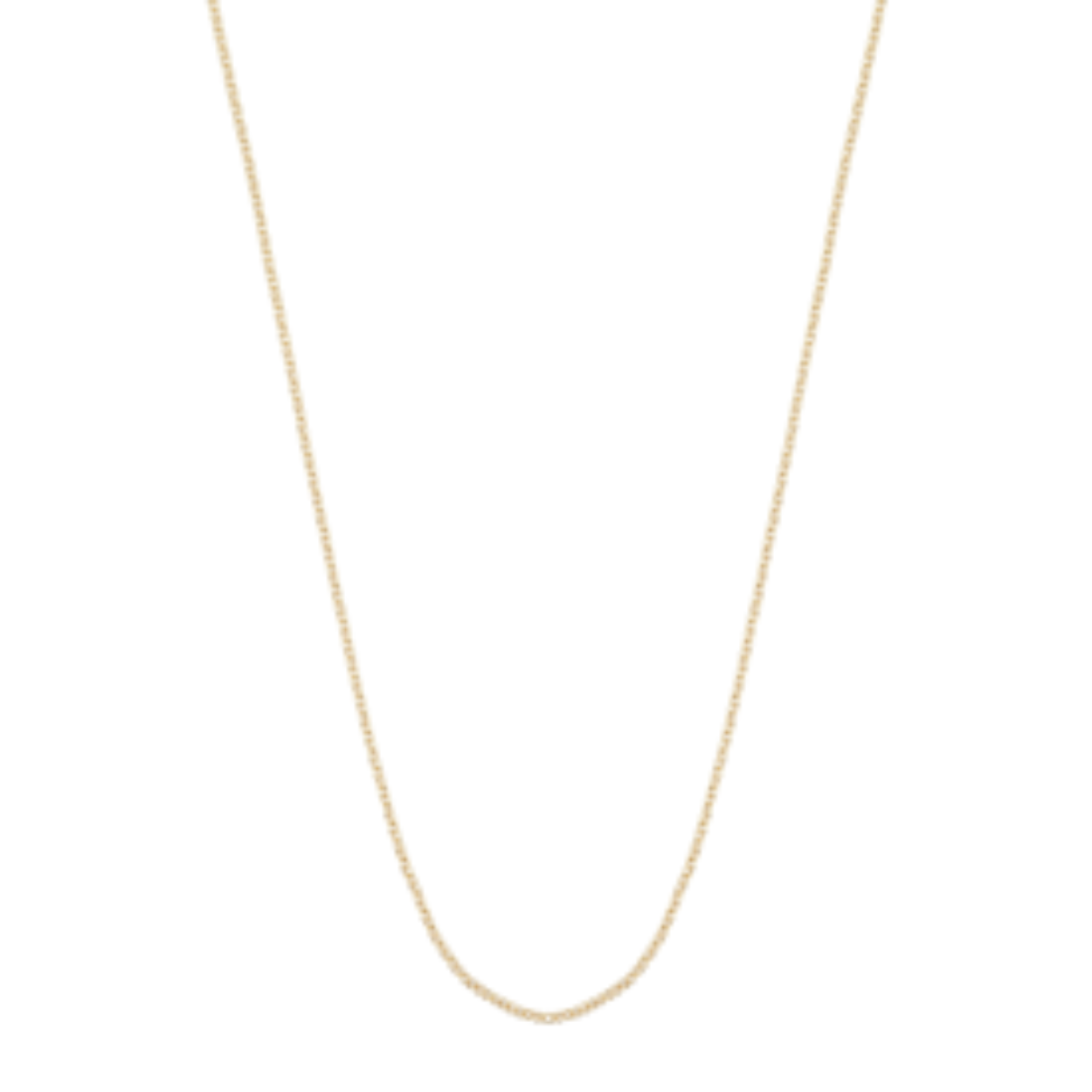 Geelgoud Anker collier 0.8 39-40-41cm
