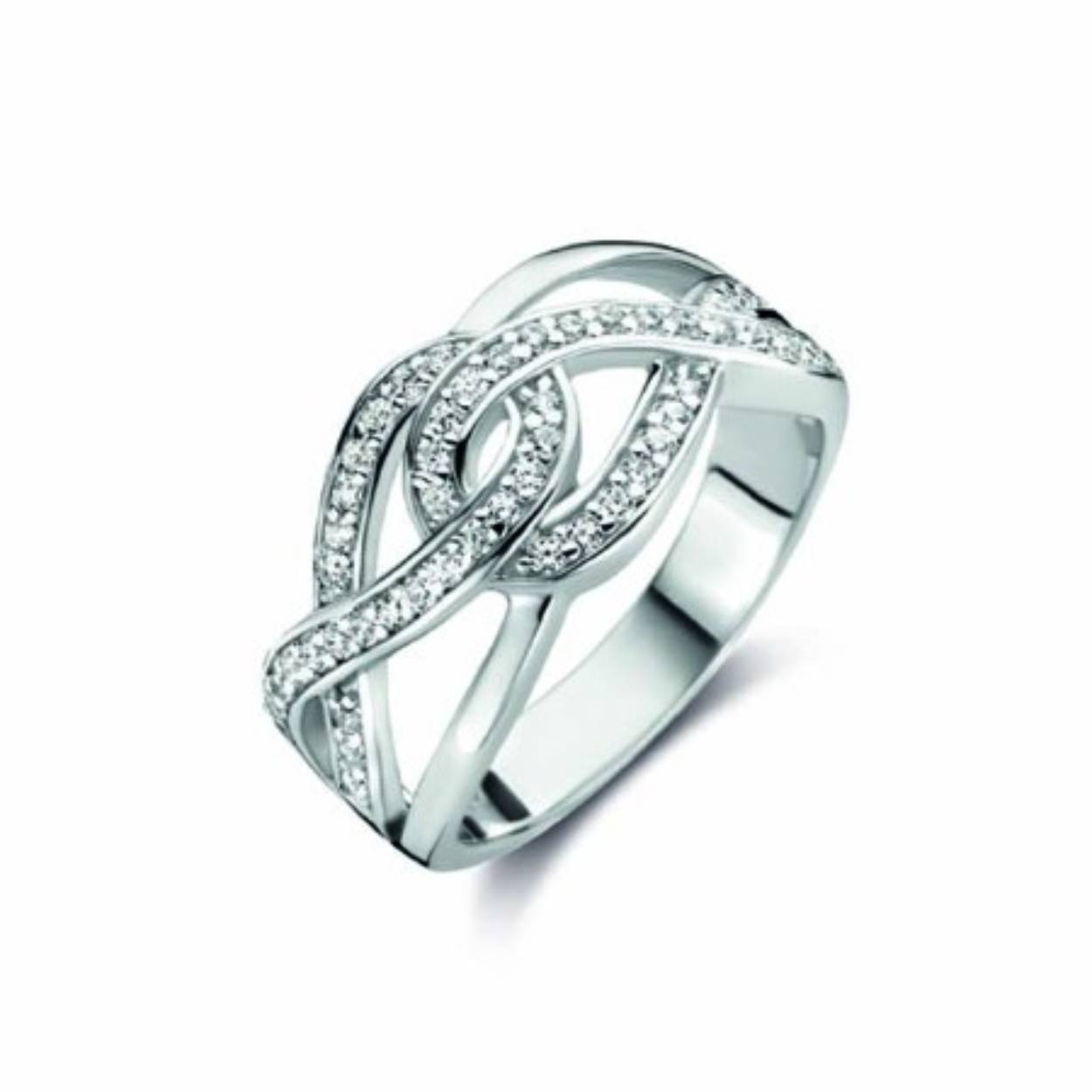 zilveren ring zirkonia 