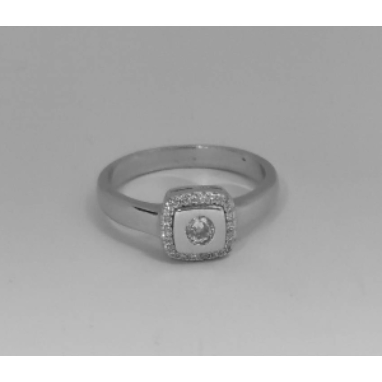 Zilveren fantasie ring zirkonia