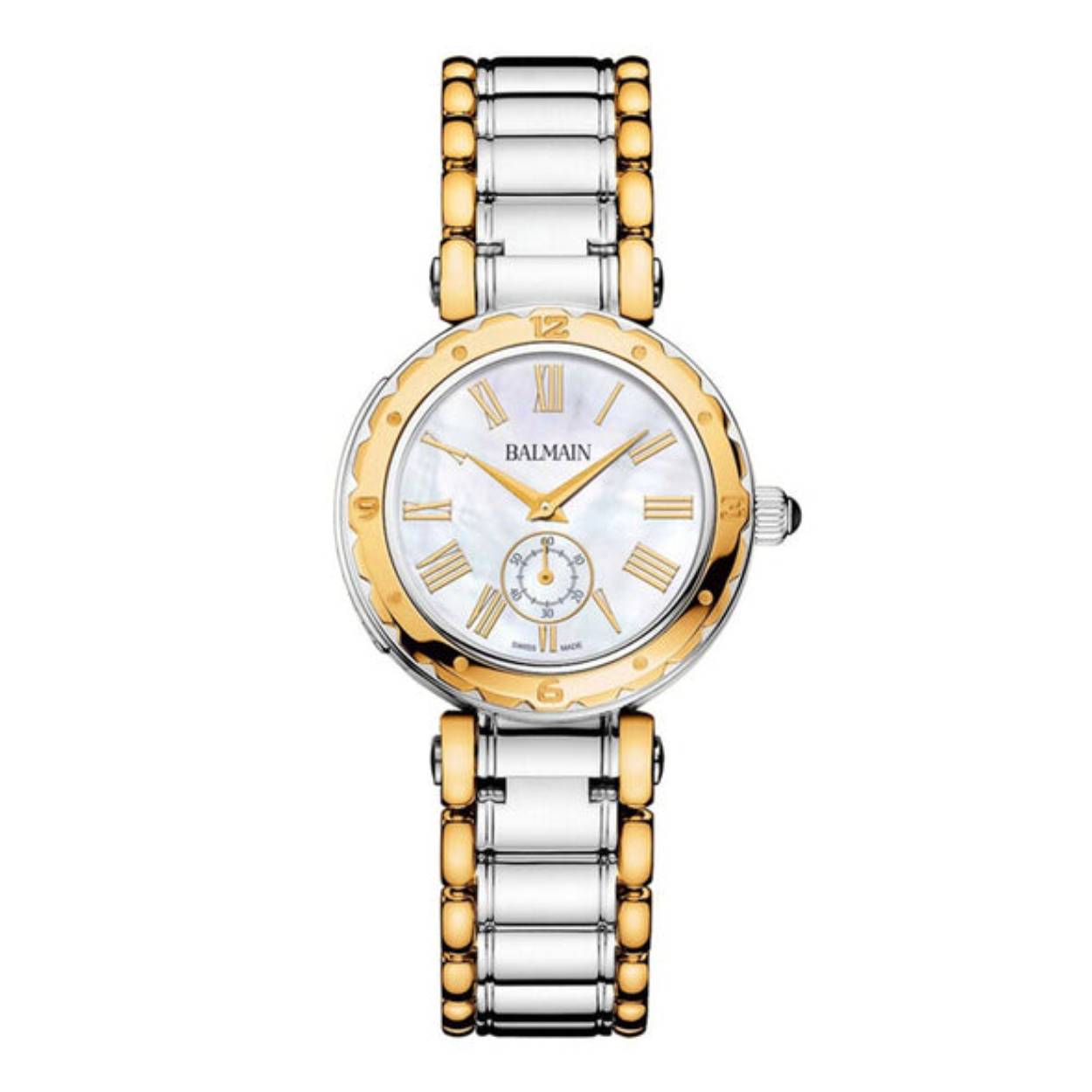 De BALMAINIA LADY B45523982 is een prachtig horloge dat perfect is voor de moderne vrouw die op zoek is naar stijl en elegantie. Dit horloge heeft een analoge tijdsaanduiding en werkt op quartz uurwerk, wat zorgt voor een nauwkeurige en betrouwbare tijdweergave.