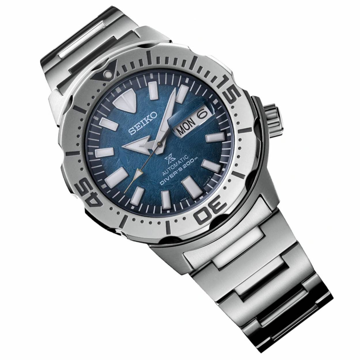 Seiko Prospex SRPH75K1 Heren Horloge

- Behuizing gemaakt van roestvrijstaal, in de kleur zilver
- Horlogeband gemaakt van roestvrijstaal, in de kleur zilver, met veiligsheidssluiting
- Automatisch uurwerk
- Dag, Datum weergave
- Voorzien van mineraalglas, krasbestendig
- 20 ATM waterdicht, geschikt om mee te duiken.
- Breedte van de behuizing is 42.5 mm
- Dikte van de behuizing is 13 m