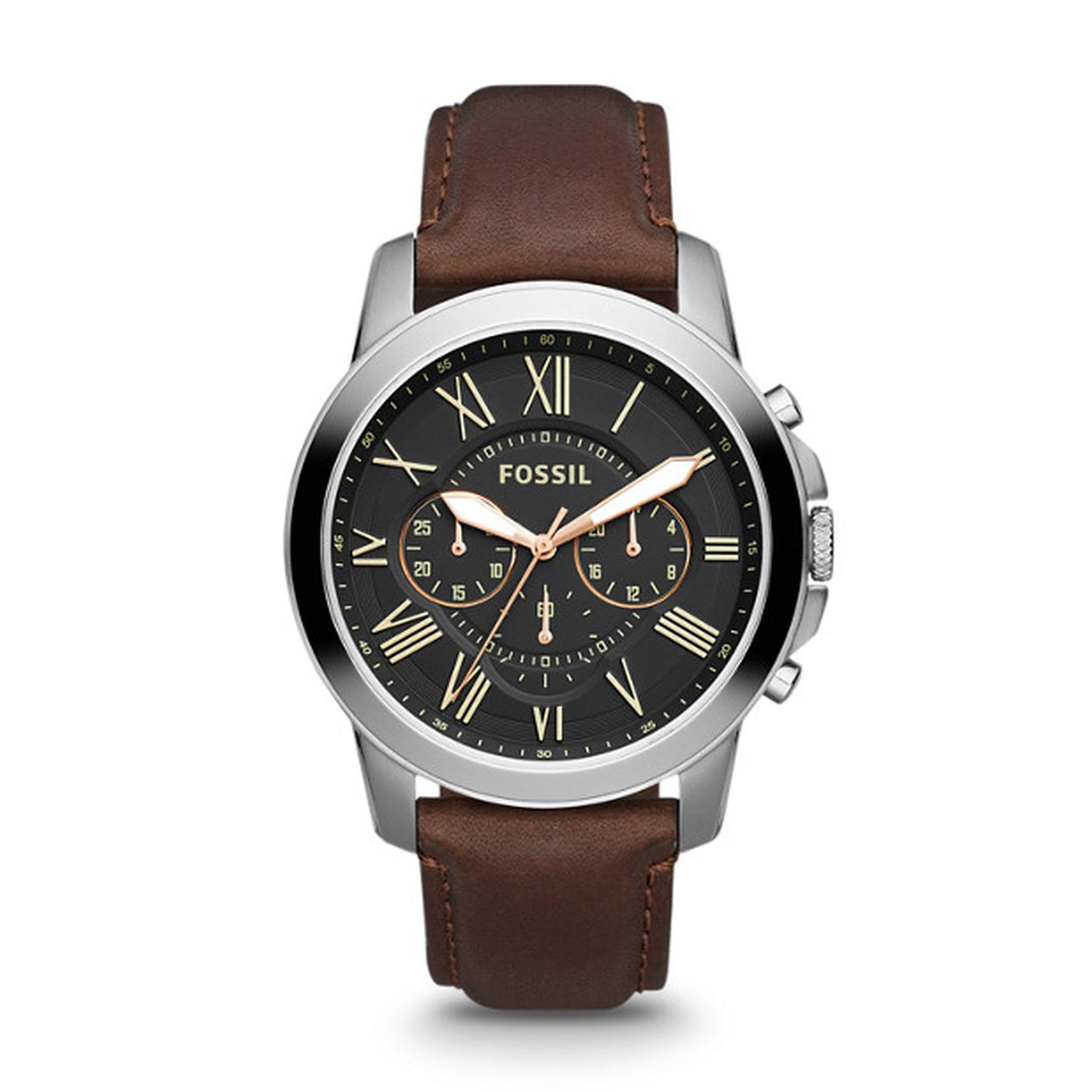 Het horloge beschikt over een quartz uurwerk. Deze prachtige wijzerplaat is zwart en is afgedekt met kwalitatief mineraalglas. De horlogeband is gemaakt van leer. Met dit prachtige horloge ben je elke dag op de hoogte van de juiste tijd!