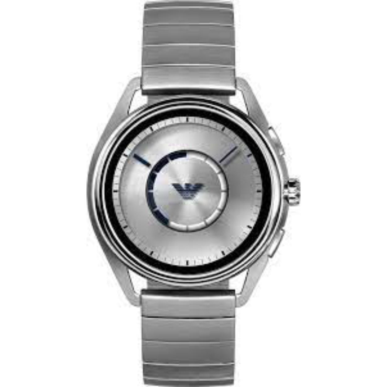 De Emporio Armani ART5006 heeft een digitaal touchscreen en beschikt over talloze slimme functies. Dankzij het Wear OS besturingssysteem koppel je de smartwatch aan je smartphone en download je je favoriete apps. Zo ontvang je meldingen van Buienradar, Facebook of Whatsapp gewoon op het scherm van je horloge. Ook heeft de smartwatch een ingebouwde gps en hartslagsensor en meet hij je stappen, calorieverbruik en slaap.