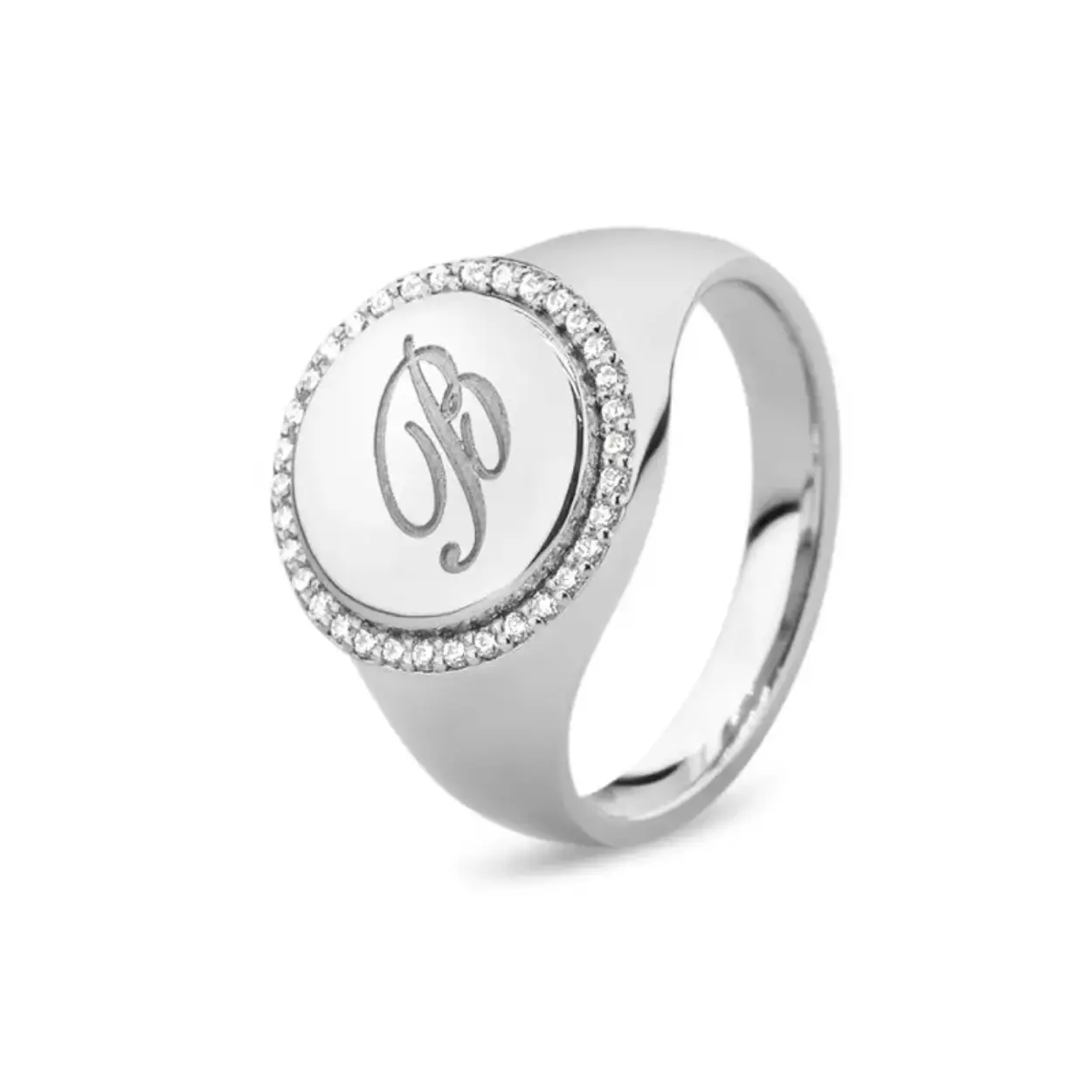 As-ring met mogelijkheid voor gravure