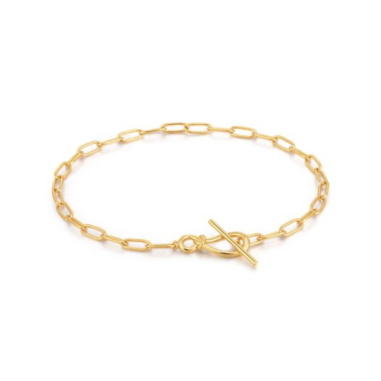 gold plated armband 18,5 cm