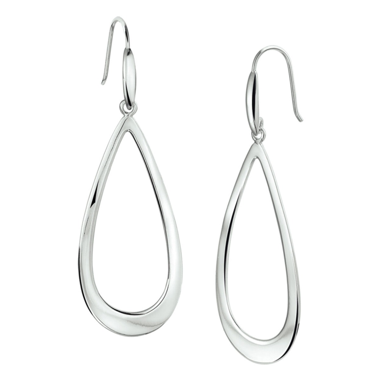 Zilveren oorhangers