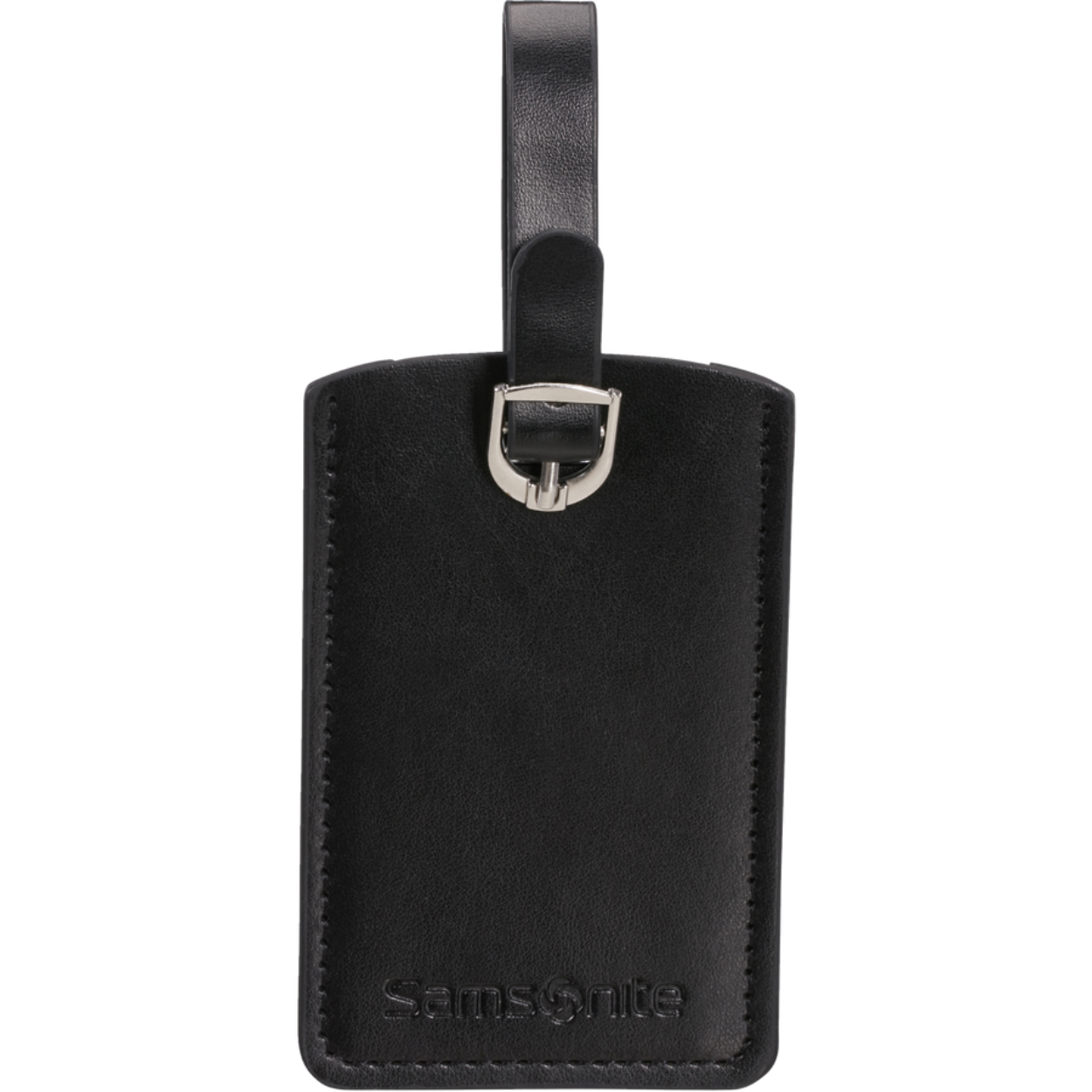 BESCHRIJVING
- Klassiek, rechthoekig bagagelabel met gebosseleerd Samsonite logo.
- Duurzaam riempje met stevige gesp voor de bevestiging van het label.
- Transparant venster met beschermingsflap voor meer privacy voor jouw adresgegevens.
- Kan snel bevestigd worden aan de handgreep van een koffer, aktetas of laptoptas.
- Personaliseerbaar.