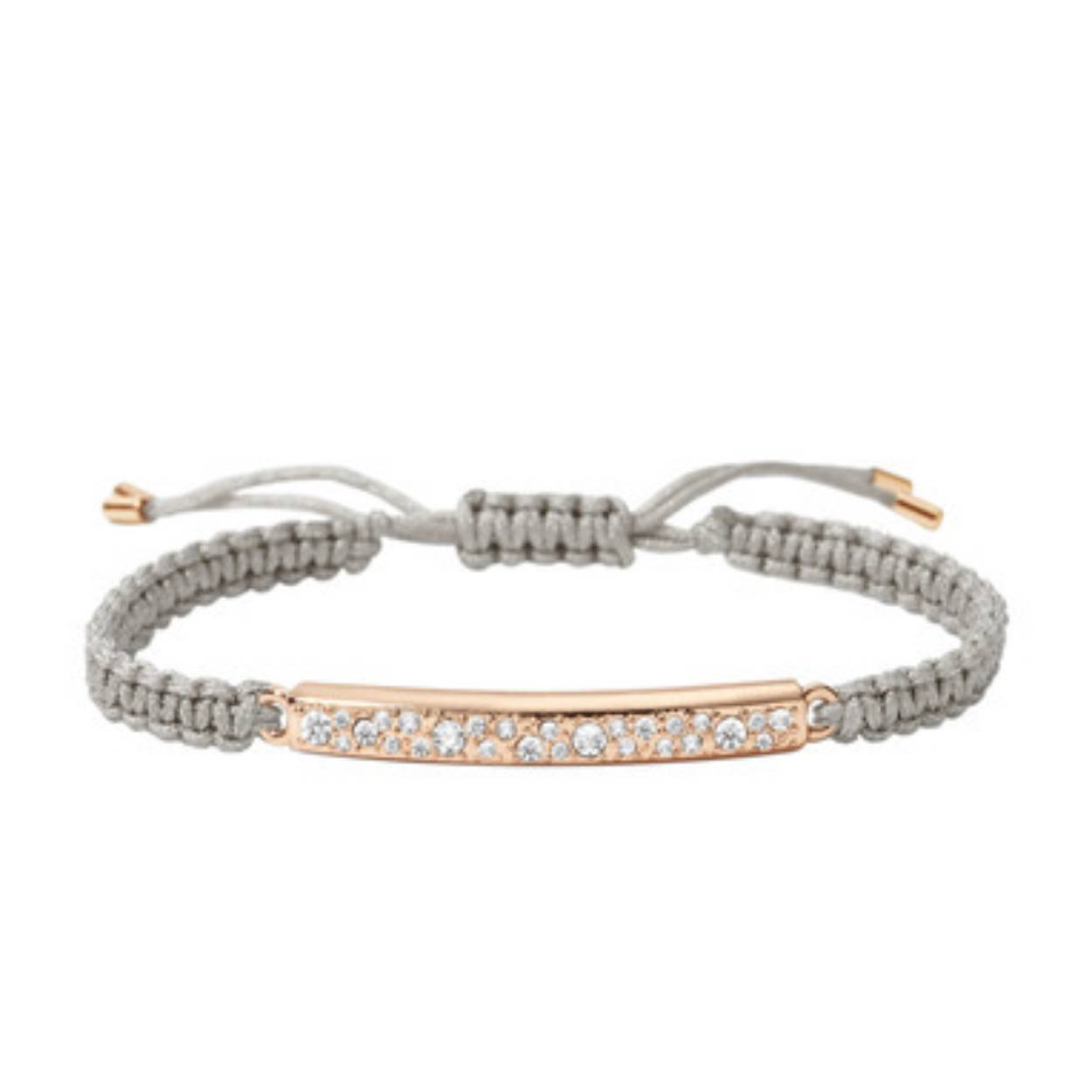 Merk	Fossil
Categorie	Armbanden
Artikelnummer	JA6297791
Doelgroep	Dames
Kleur	Grijs
Lengte	19 cm
Materiaal	Katoen
Merkteksten	Fossil
Type	Trendy
Type steen	Zirkonia